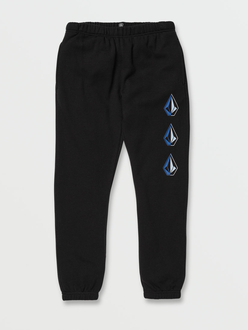 Big Boys Iconic Stone Fleece Pants - New Black (C1232200_NBK) [F]