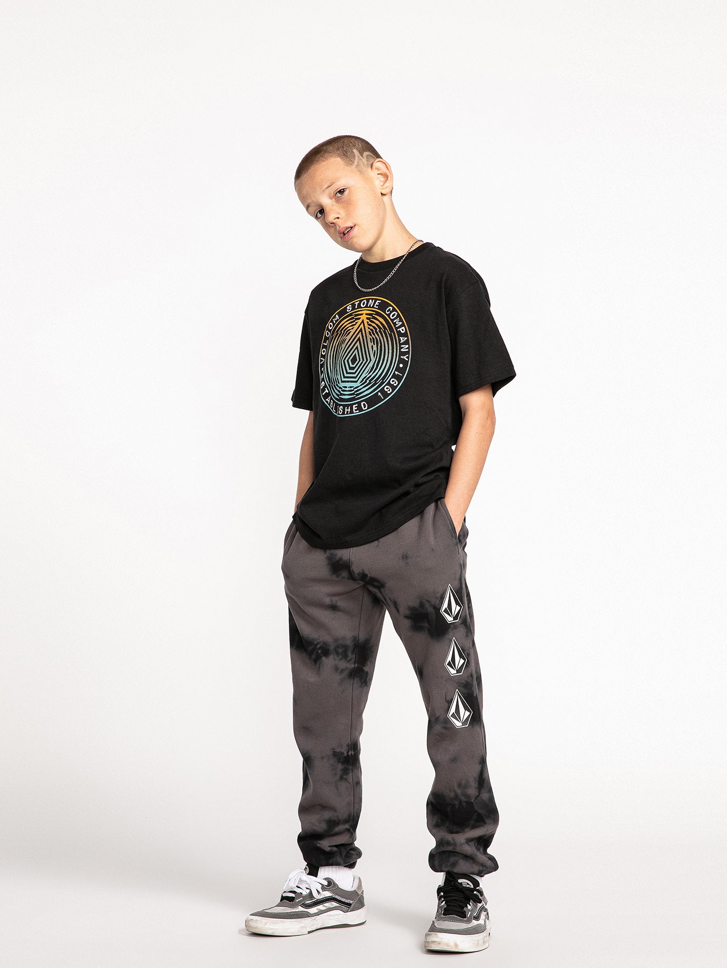 Big Boys Iconic Stone Plus Fleece Pants