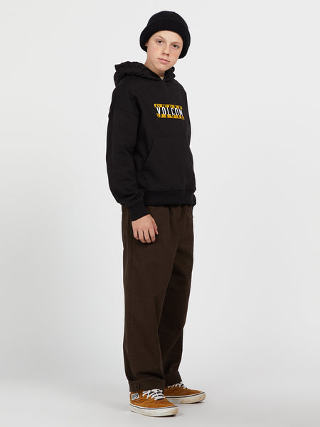 Big Boys Outer Spaced Elastic Waist Pants - Dark Brown – Volcom