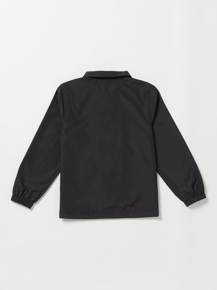 Big Boys Coaches Jacket - Black (C1532330_BLK) [B]