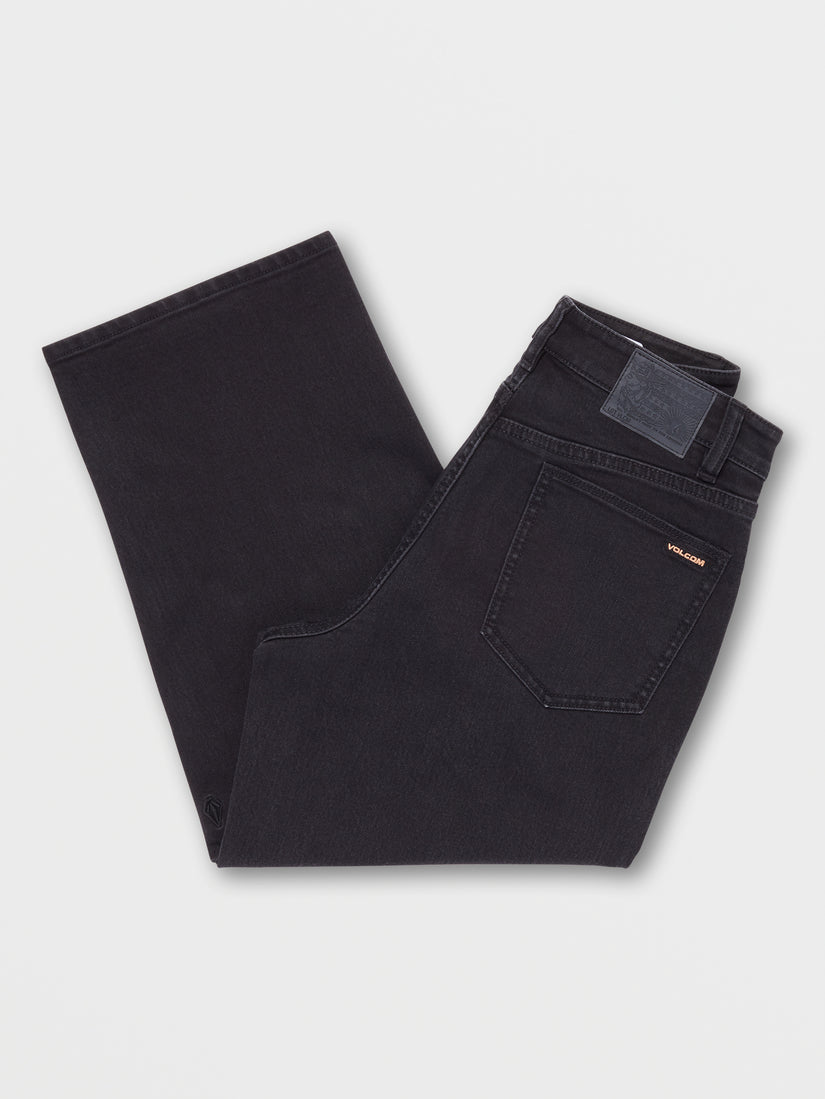 Big Boys Billow Denim Pants - Black Out (C1932200_BKO) [B]