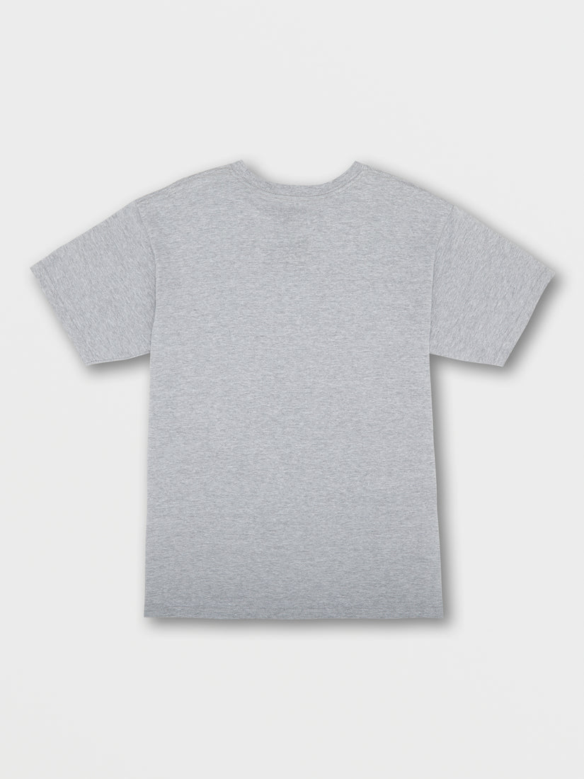 Big Boys Crisp Stone Short Sleeve Tee - Heather Grey (C3512300_HGR) [B]