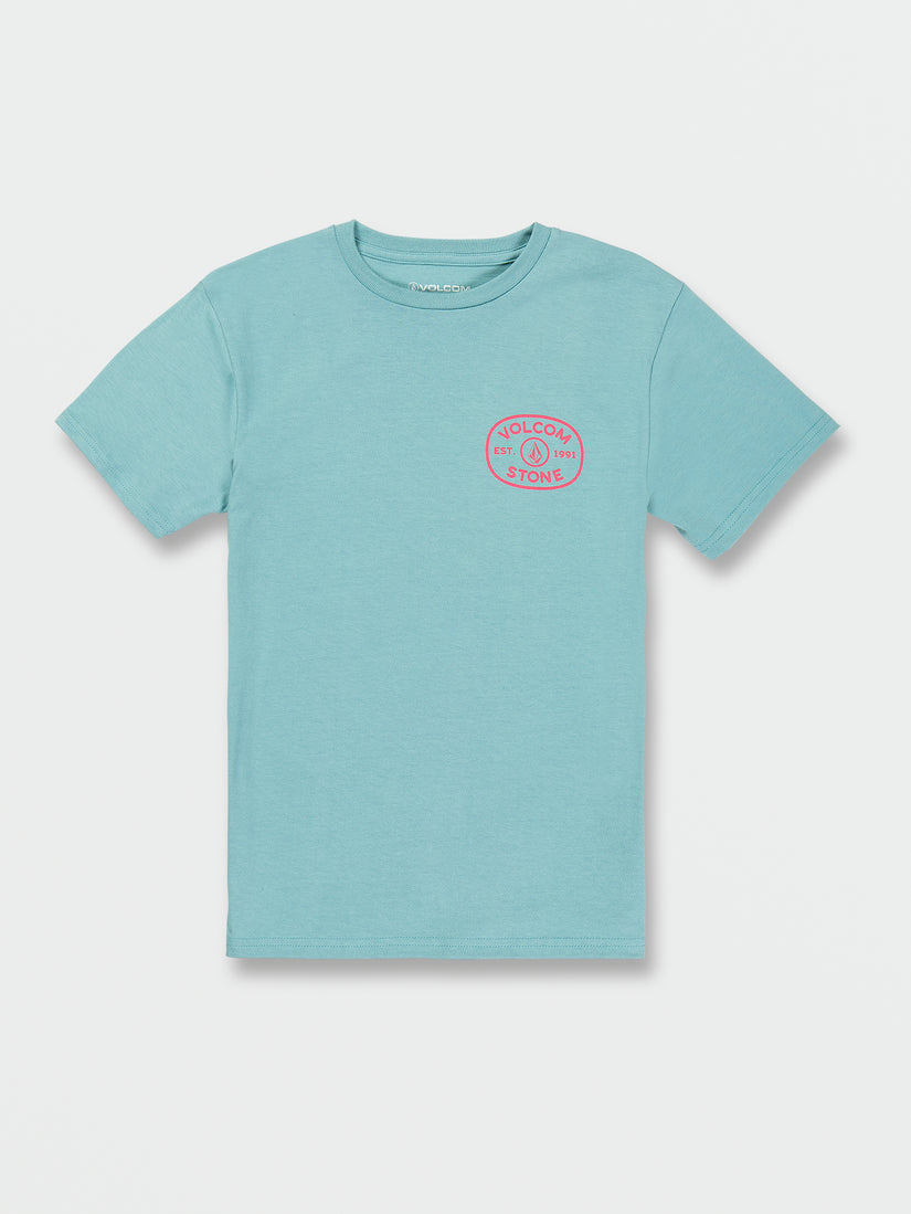 Big Boys Produce Short Sleeve Tee - Cali Blue Heather (C3522302_CBL) [F]