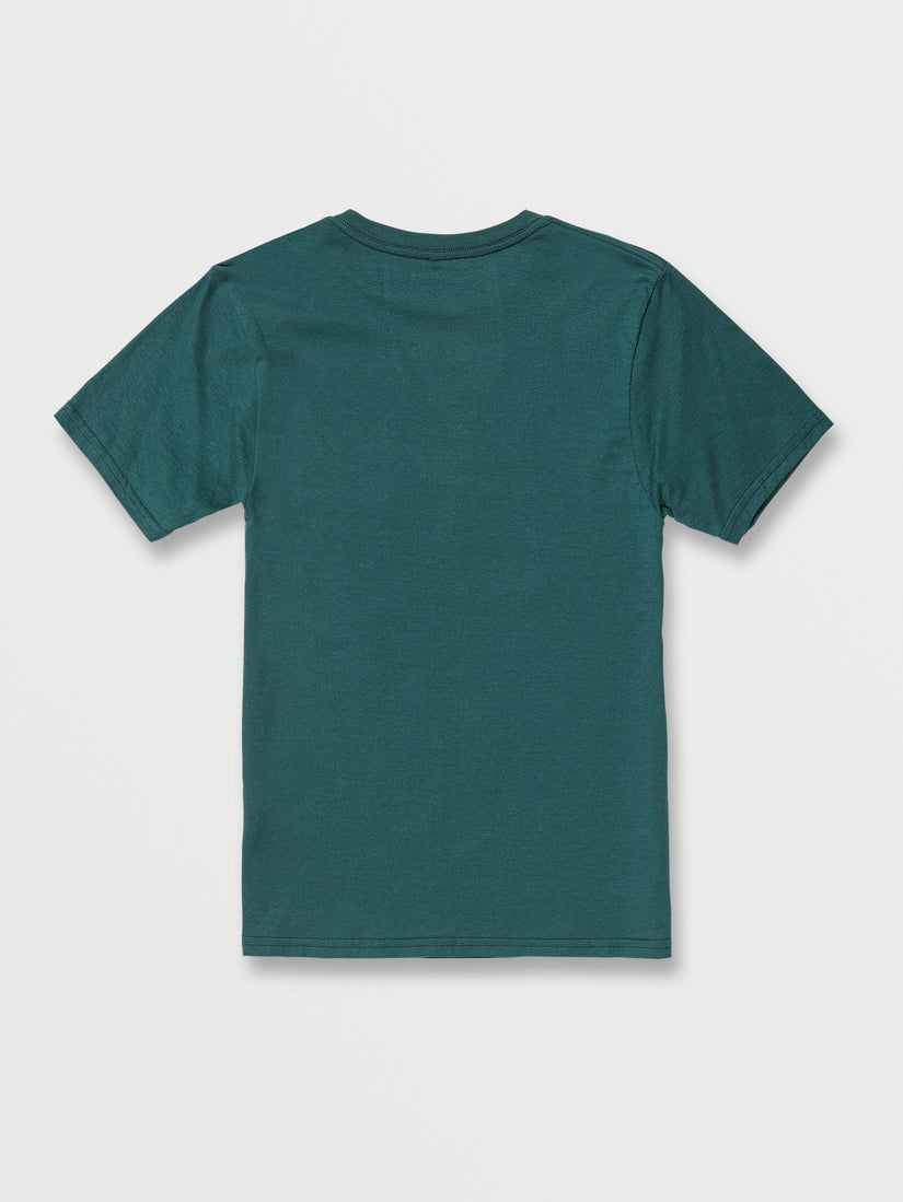 Big Boys Rippeuro Short Sleeve Tee - Deep Teal (C3532201_DTE) [B]