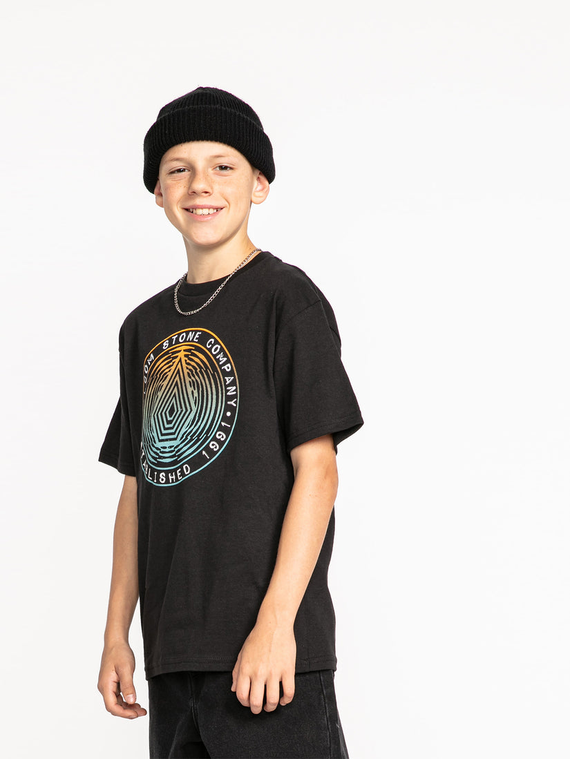 Big Boys Woofer Short Sleeve Tee - Black (C3532202_BLK) [F]