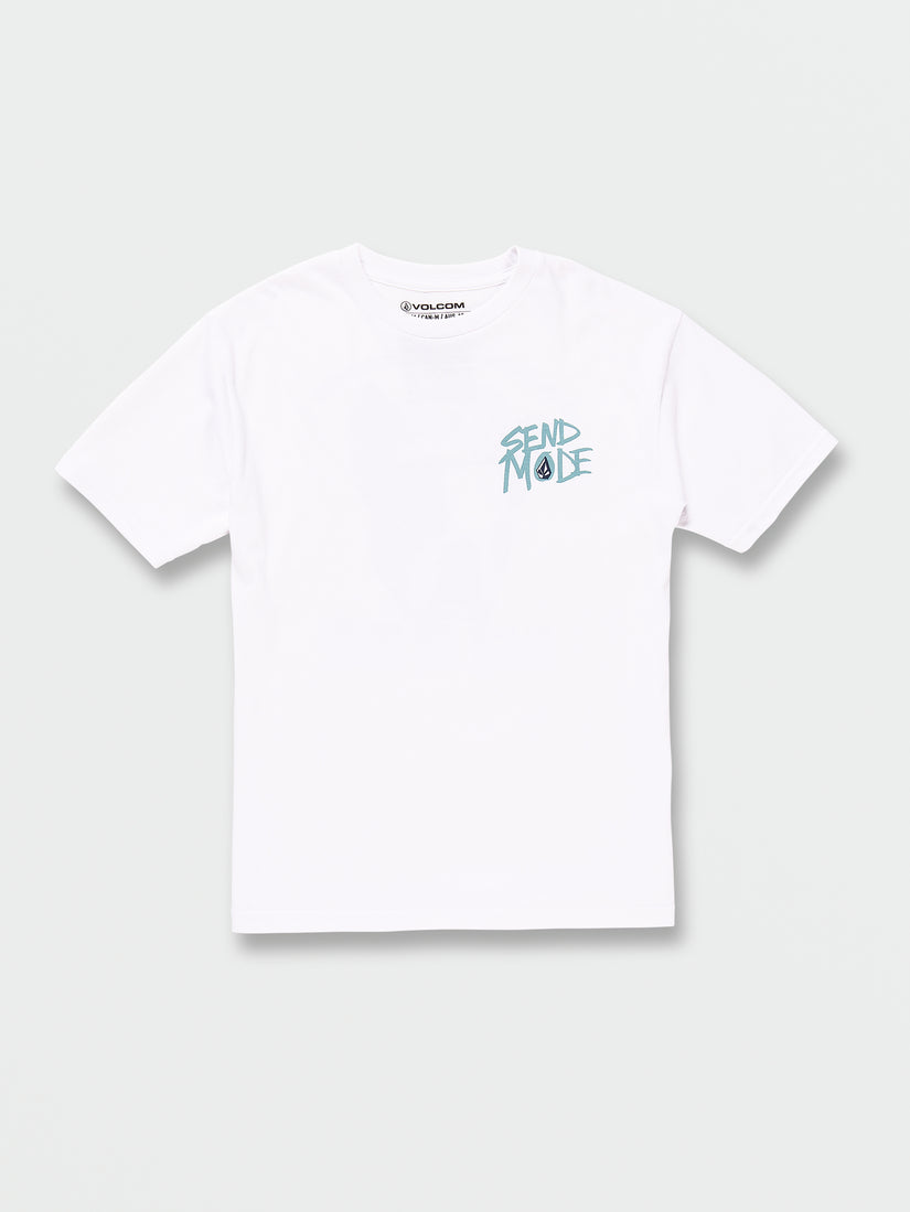 Big Boys Maddee Short Sleeve Tee - White (C3532232_WHT) [01]