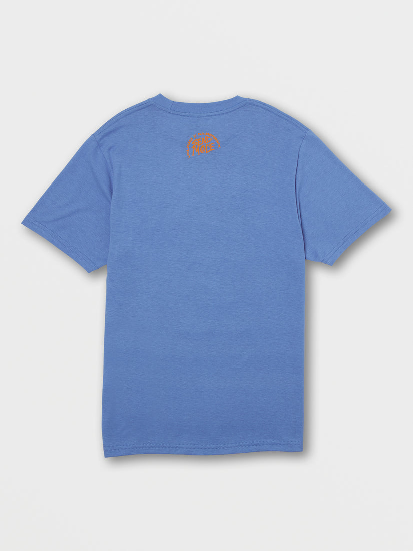 Big Boys Skele Flip Short Sleeve Tee - Marina Blue (C3532233_MRB) [B]