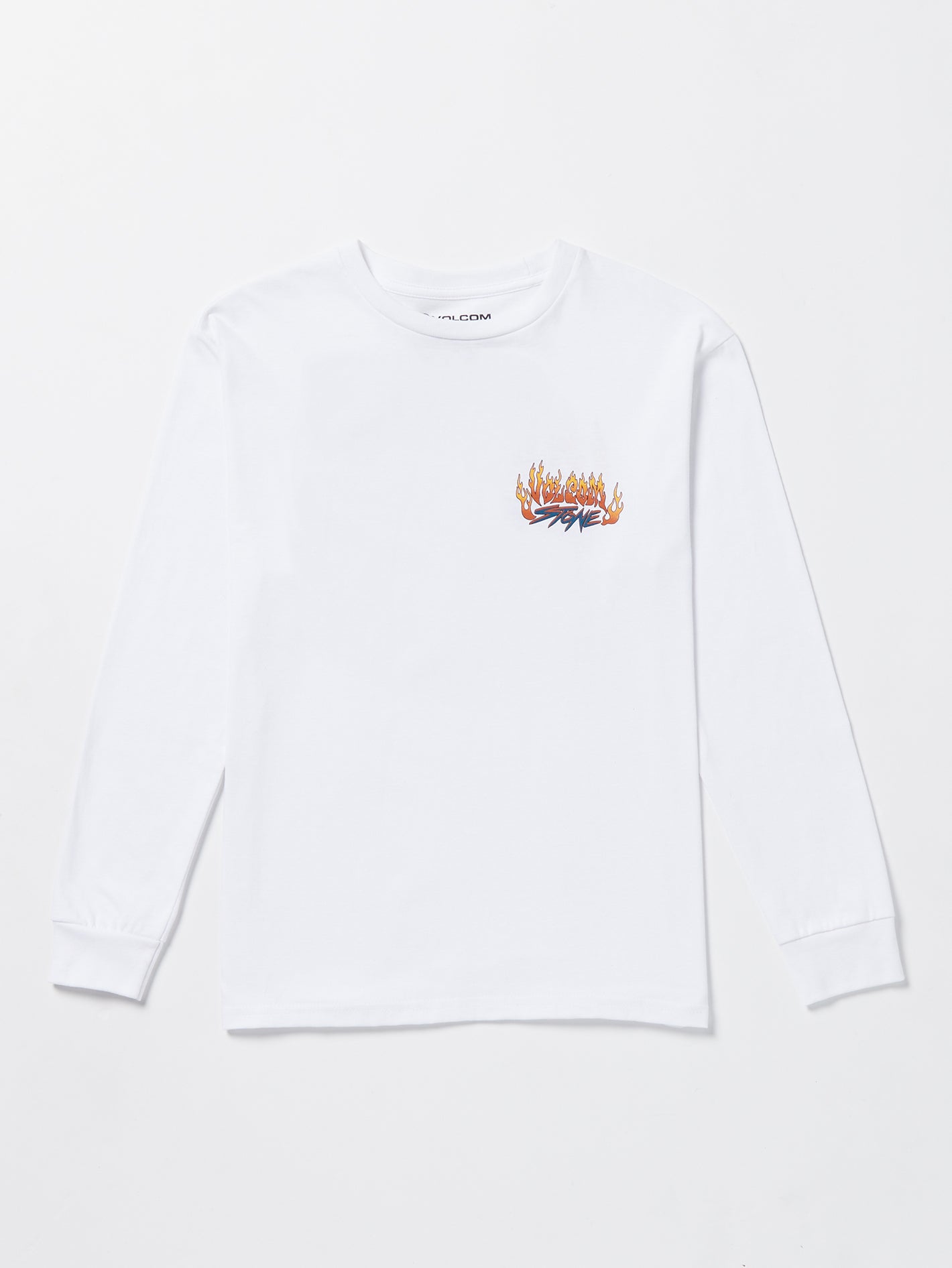 Big Boys Trux Long Sleeve Tee - White