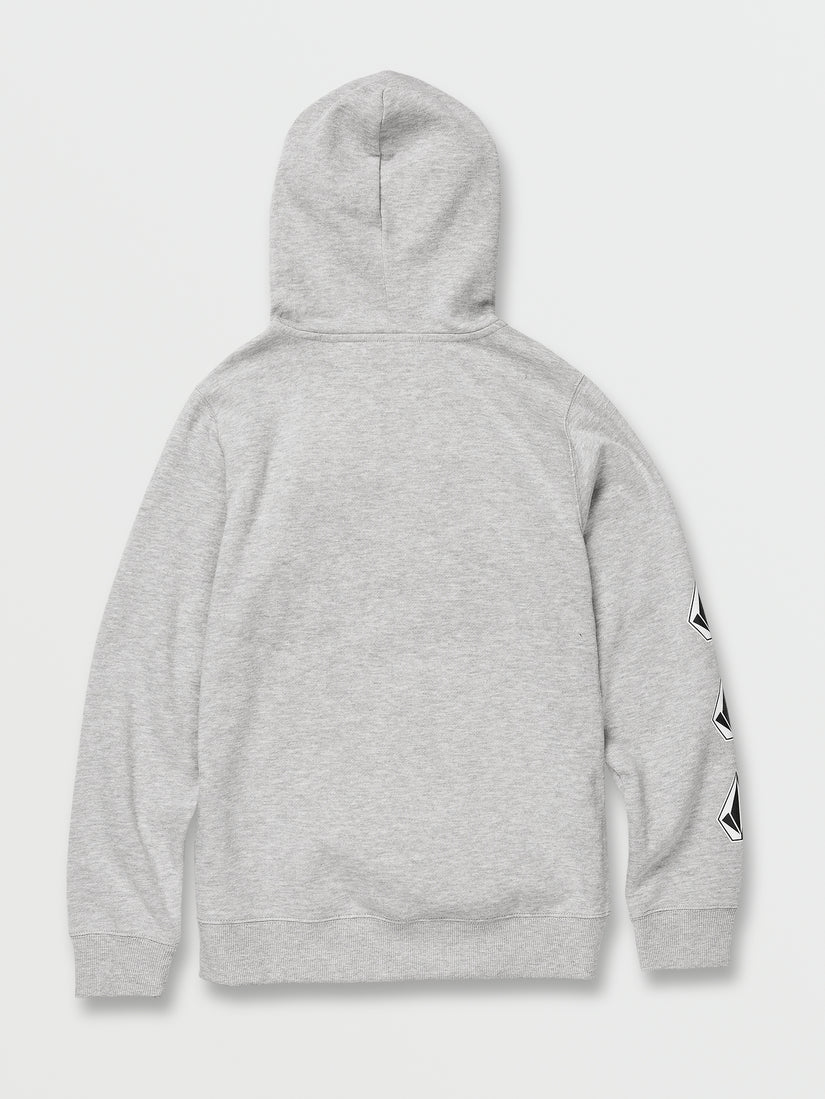 Big Boys Iconic Stone Pullover Hoodie - Heather Grey (C4132200_HGR) [6]