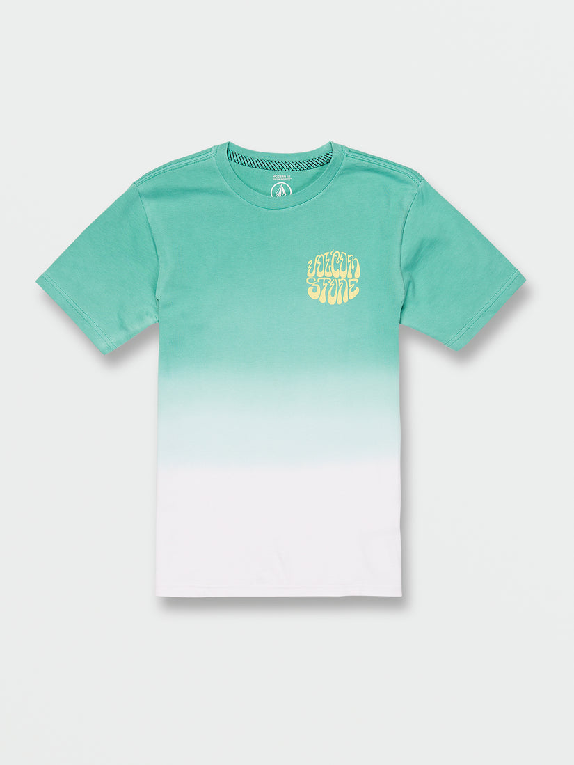 Big Boys Established 1991 Dip Short Sleeve Tee - Temple Teal (C4312330_TMT) [F]