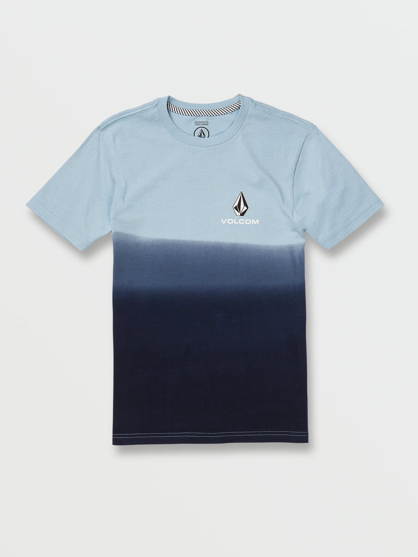 Big Boys Dip Short Sleeve Tee - Blue Fog (C4342230_BFG) [F]