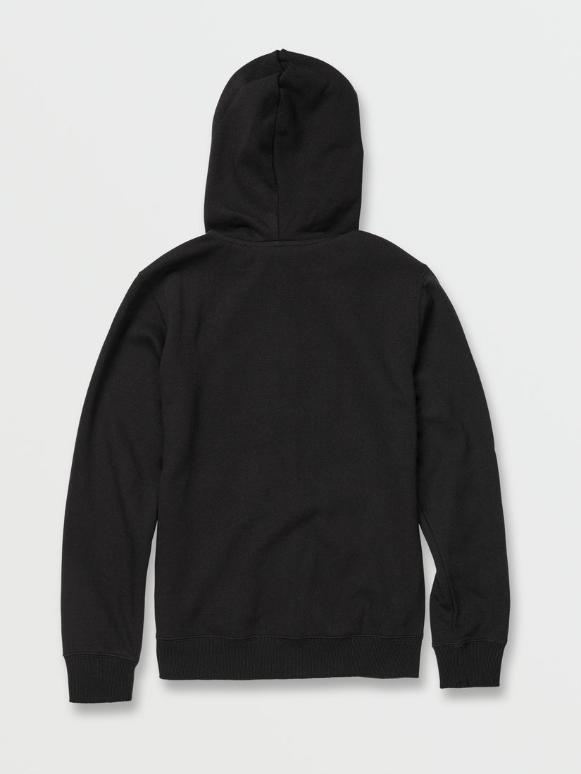 Big Boys Iconic Stone Zip Hoodie - New Black (C4832230_NBK) [B]