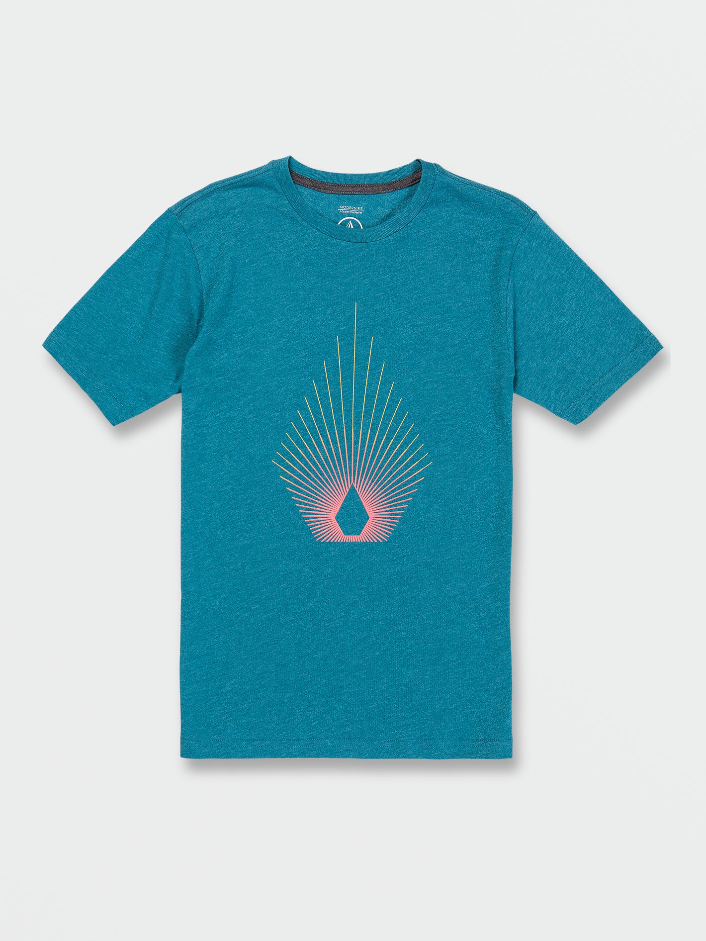 Big Boys Blister Short Sleeve Tee - Ocean Teal Heather – Volcom Canada