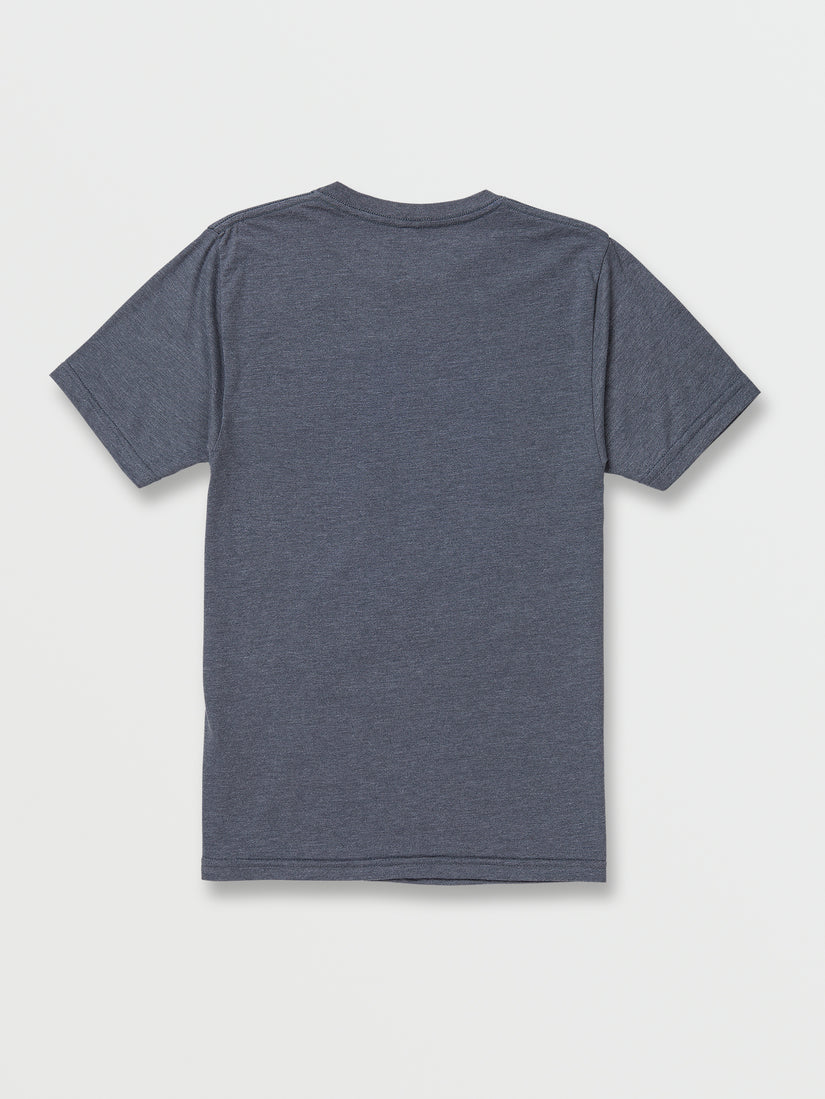 Big Boys Op Box Short Sleeve Tee - Dark Slate Heather (C5742204_DSH) [B]