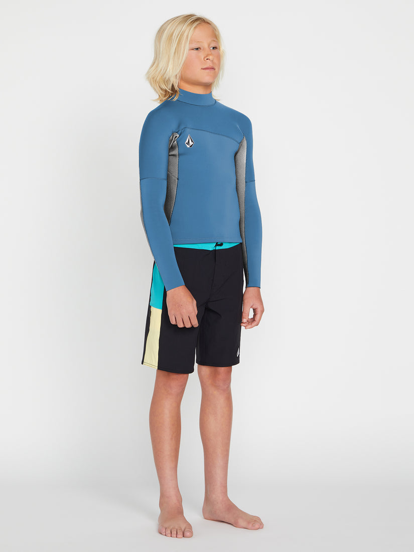 2mm Long Sleeve Wetsuit Jacket - Cruzer Blue