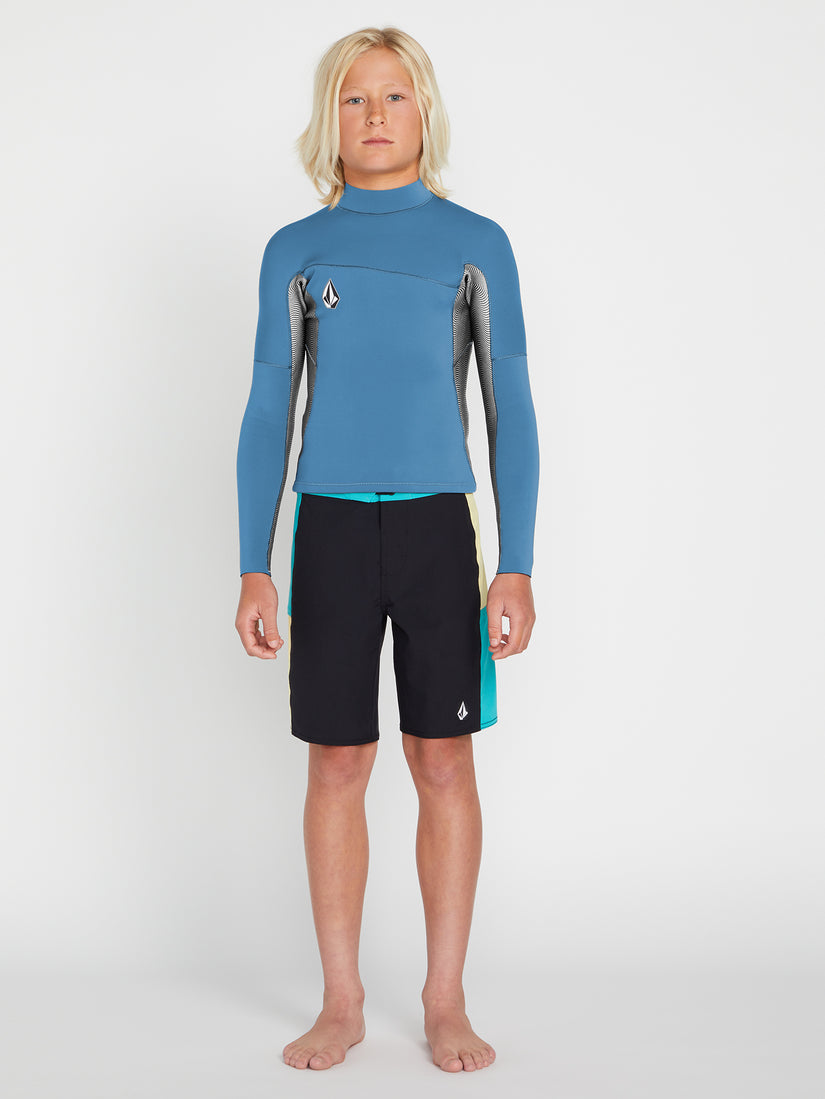 2mm Long Sleeve Wetsuit Jacket - Cruzer Blue