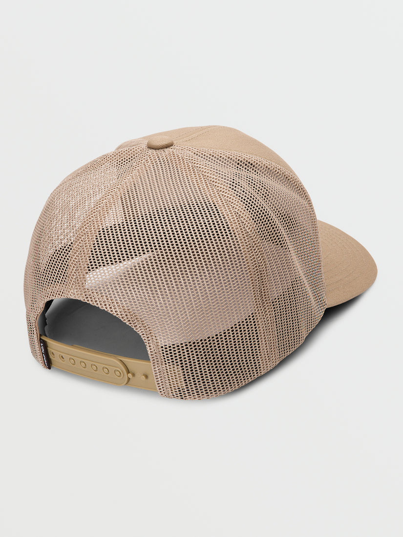 Full Stone Cheese Hat - Khaki (D5512317_KHA) [B]