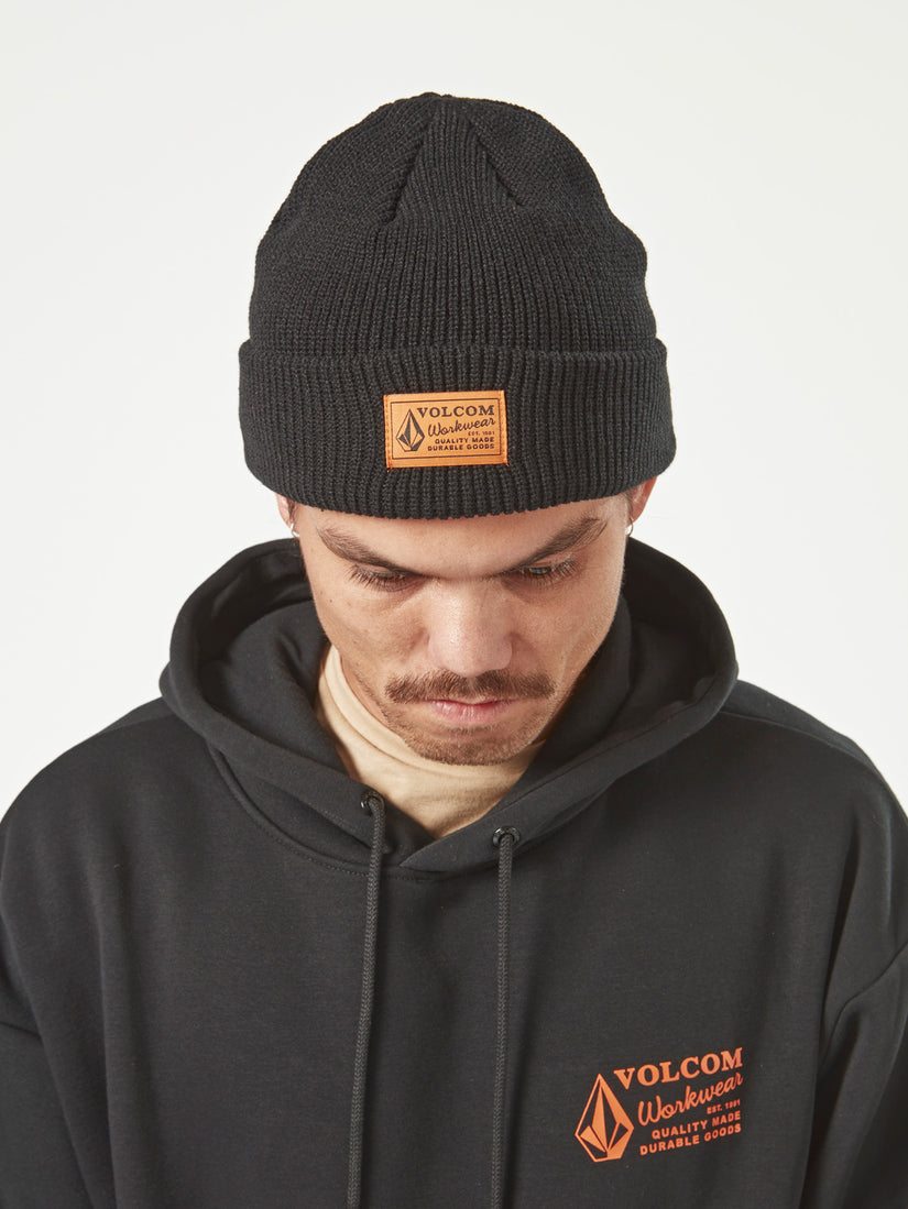 Volcom Workwear Beanie - Black (D5802200_BLK) [1]