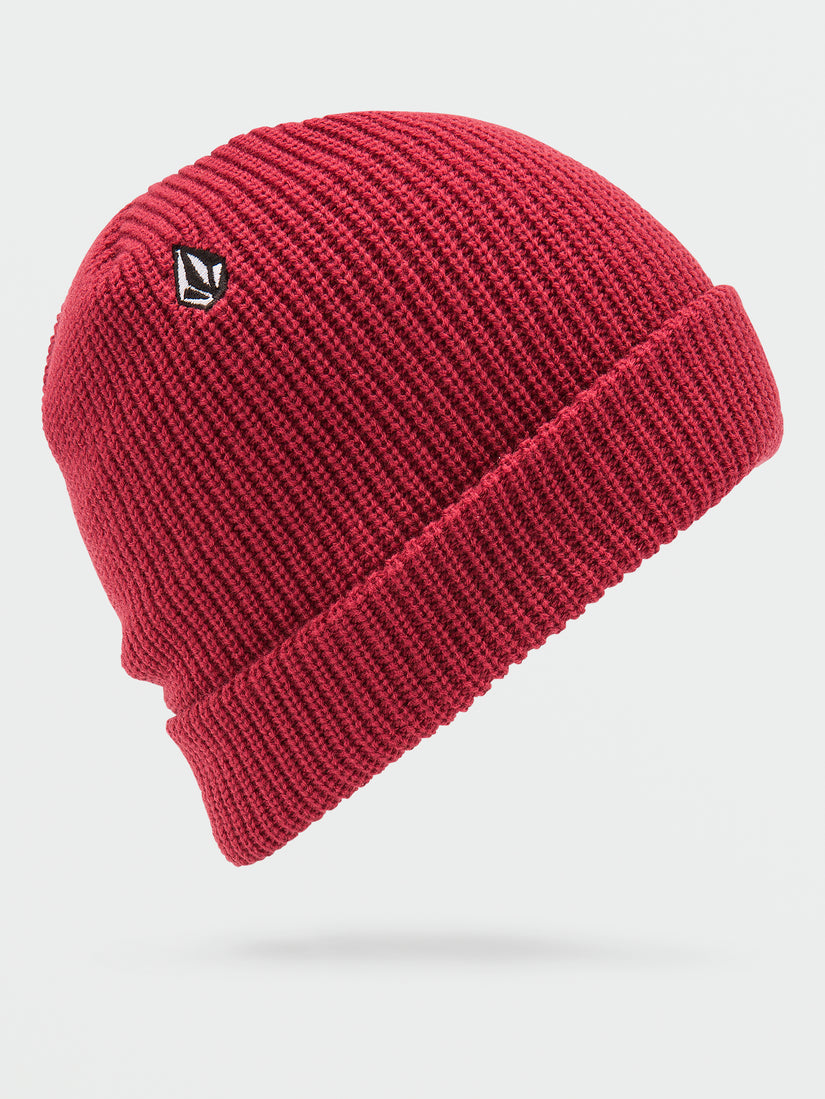 Full Stone Beanie - Deep Red (D5832202_DRE) [F]