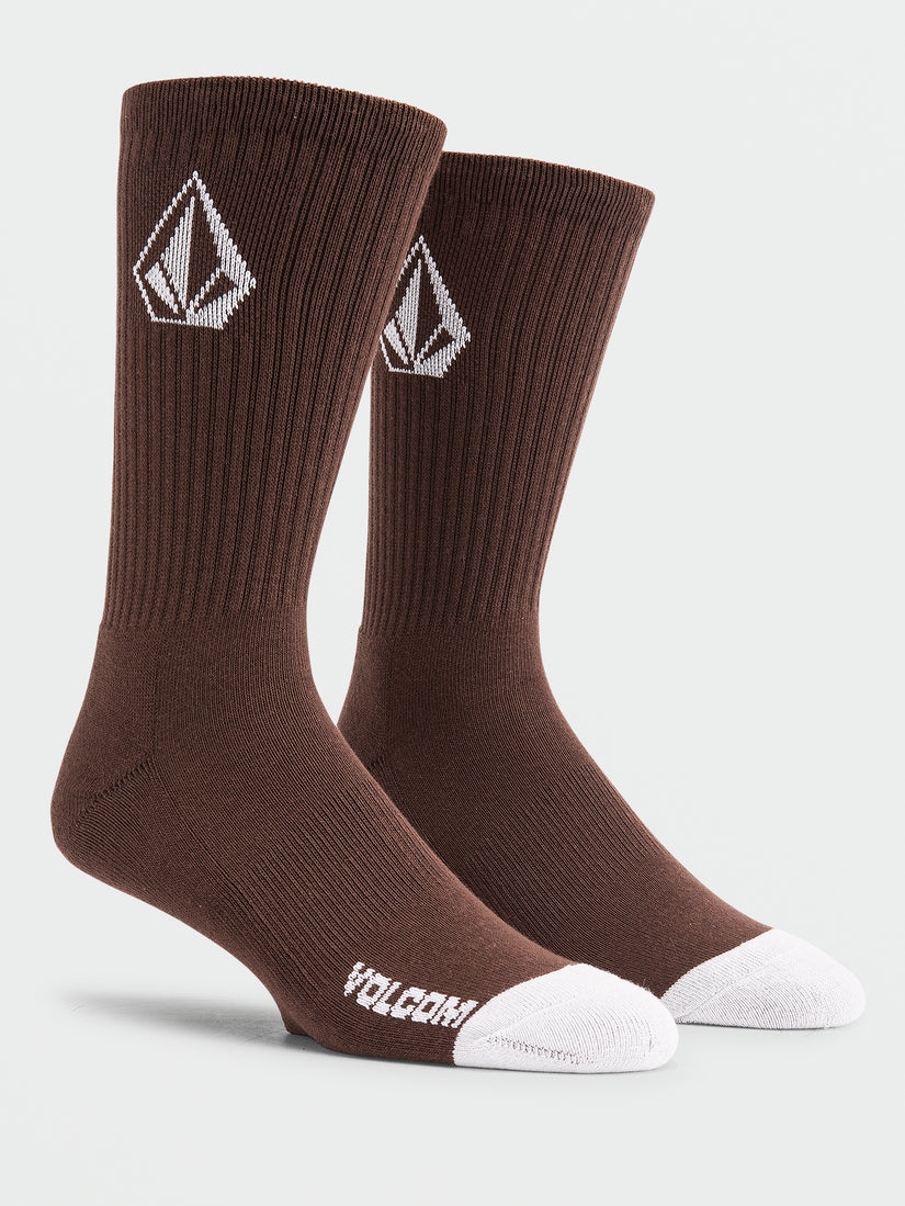 Full Stone Socks 3 Pack - Mahogany (D6332204_MAH) [3]