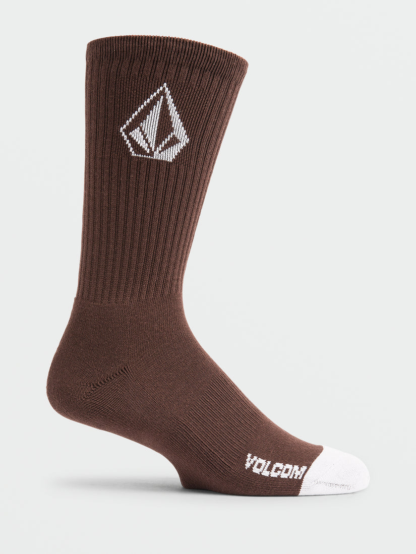 Full Stone Socks 3 Pack - Mahogany (D6332204_MAH) [4]