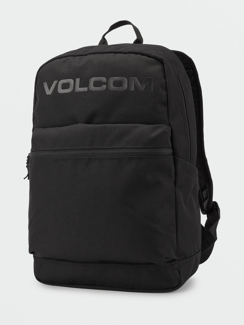 Volcom School Backpack - Black on Black (D6512301_BKB) [F]