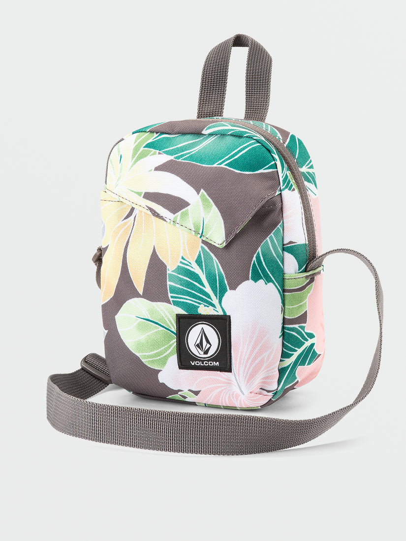 Volcom Cross-Body Stash Backpack - Slate Grey (E6522204_SLT) [F]