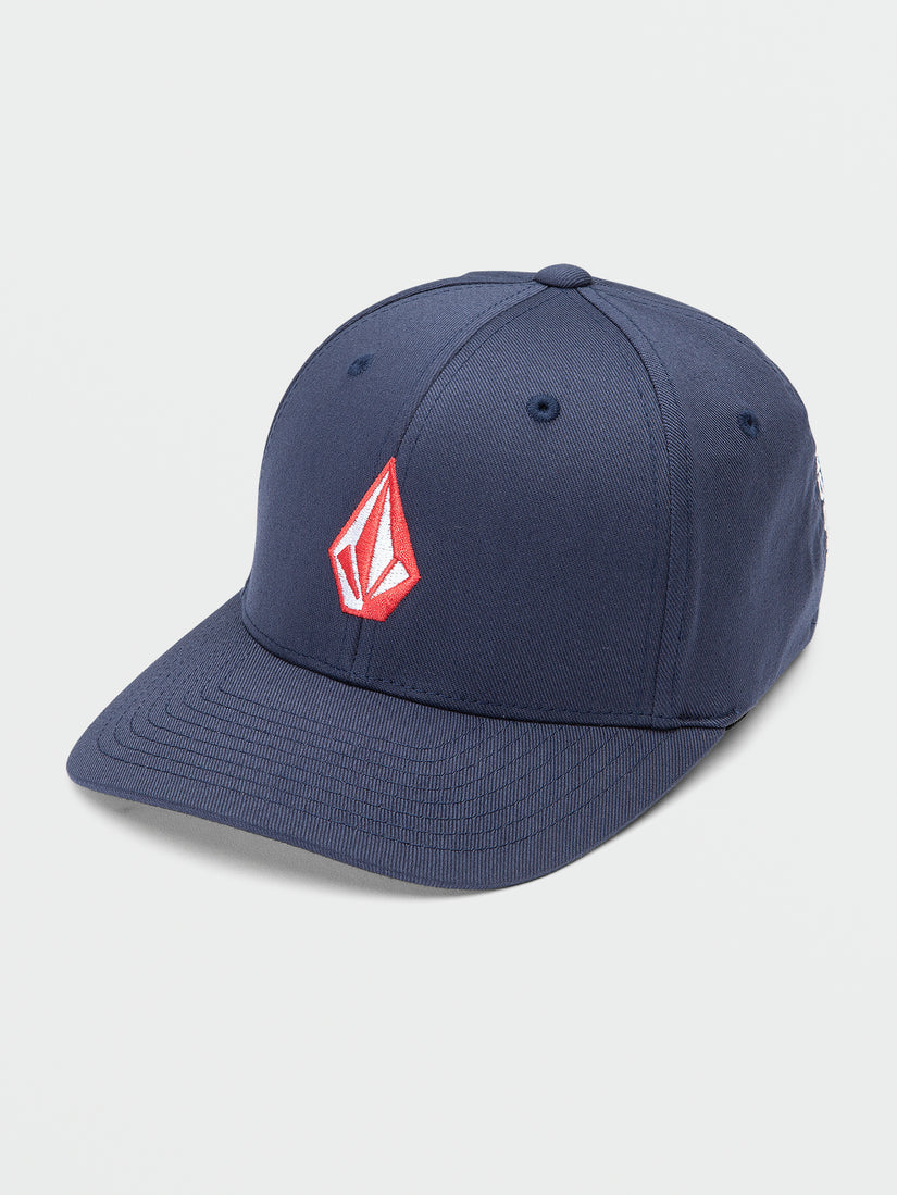 Boys Full Stone Flexfit Hat - Navy Combo (F5512320_NVC) [F]