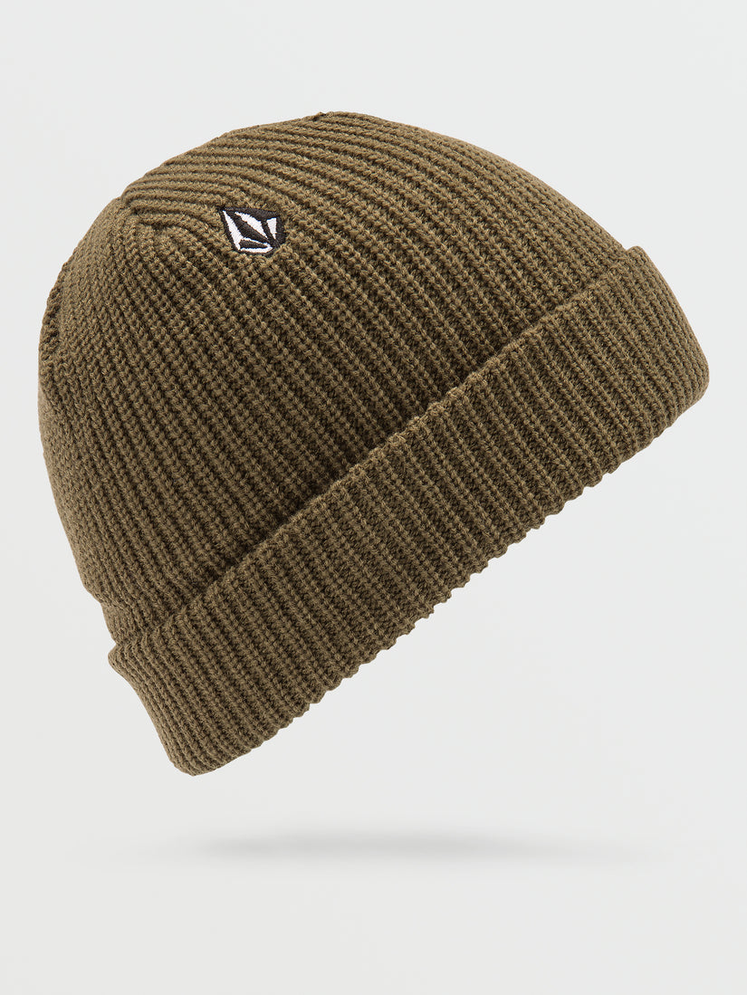 Big Boys Full Stone Beanie - Military (F5831400_MIL) [F]