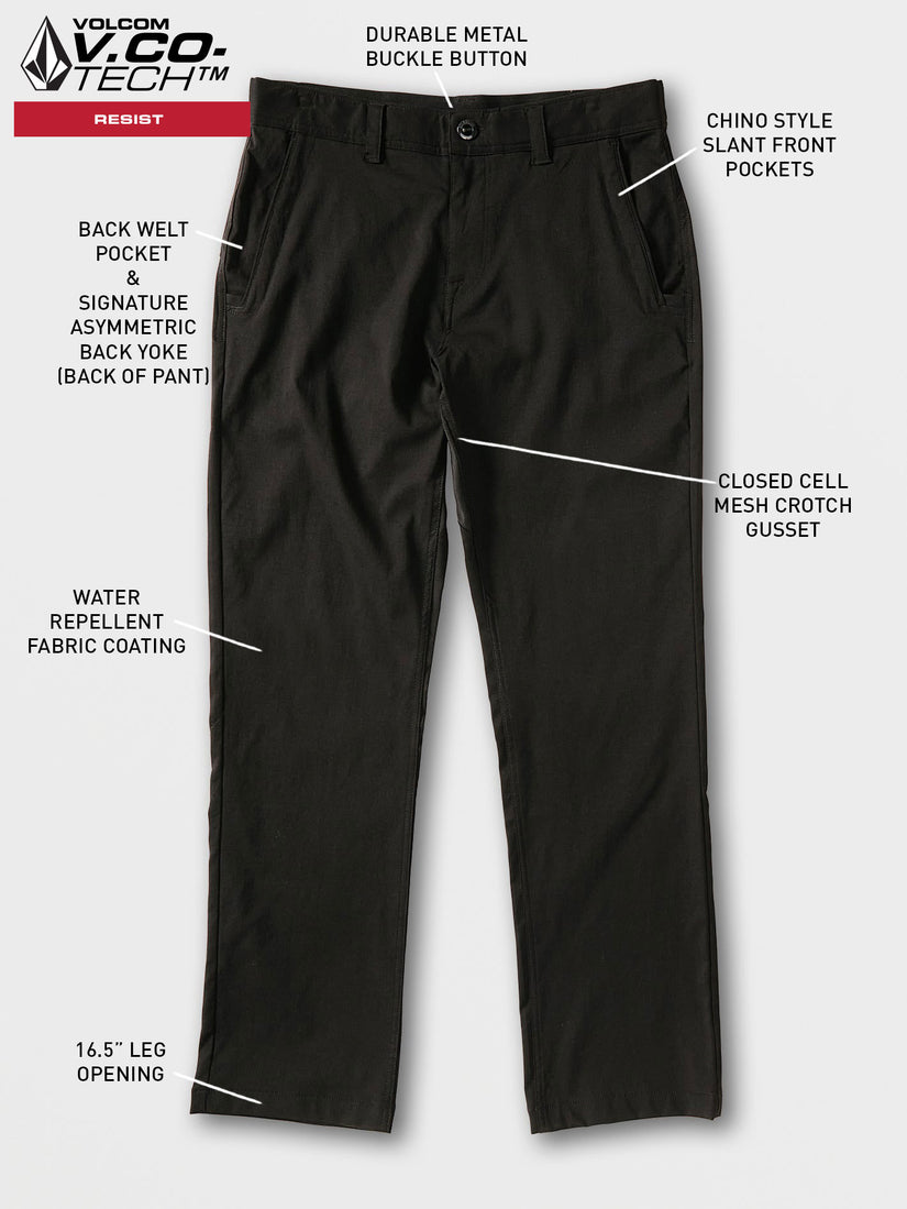 Frickin Tech Chino Pants - Black