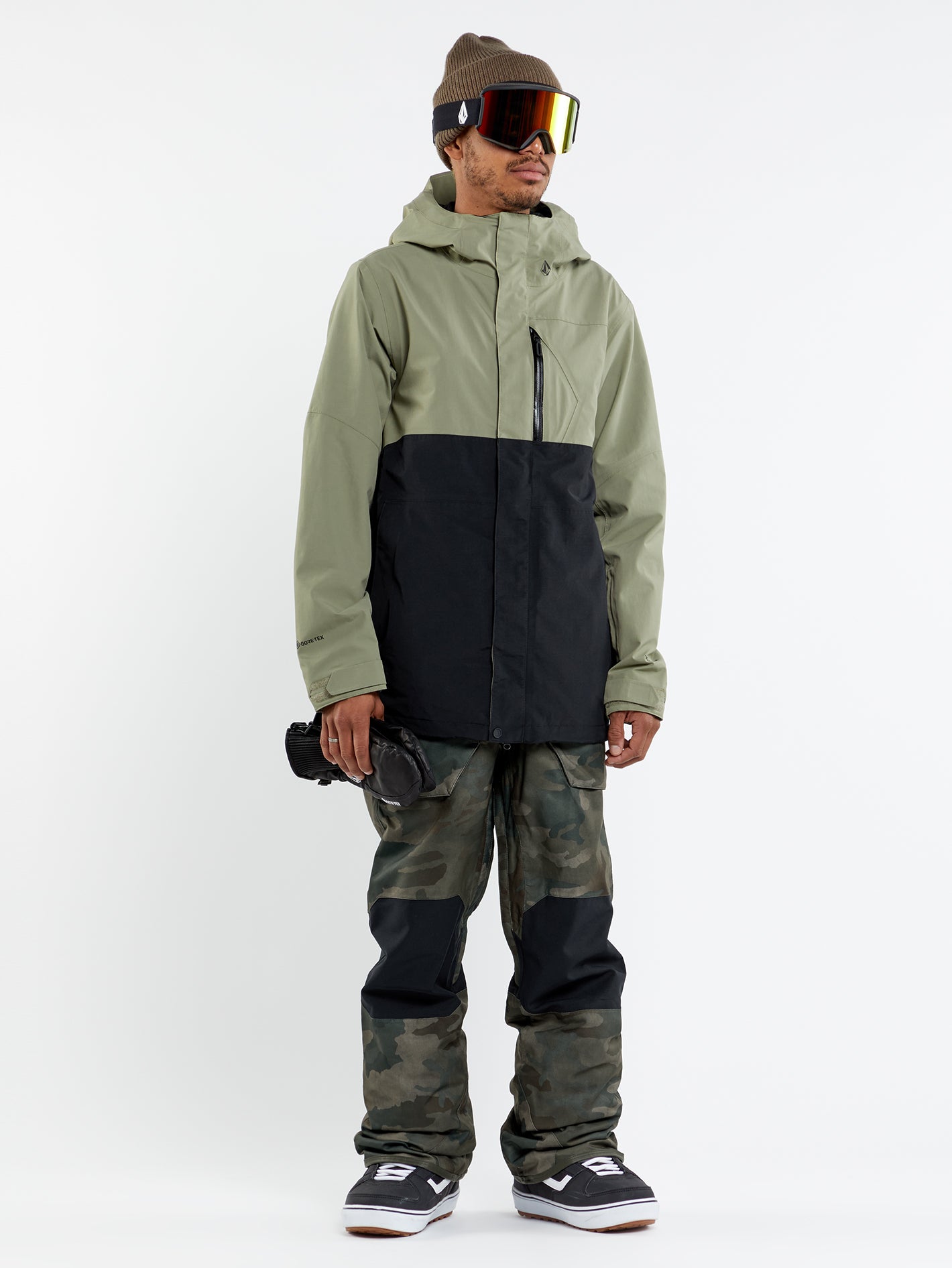 Volcom Guide Gore-Tex Jacket Military Ski jackets : Snowleader