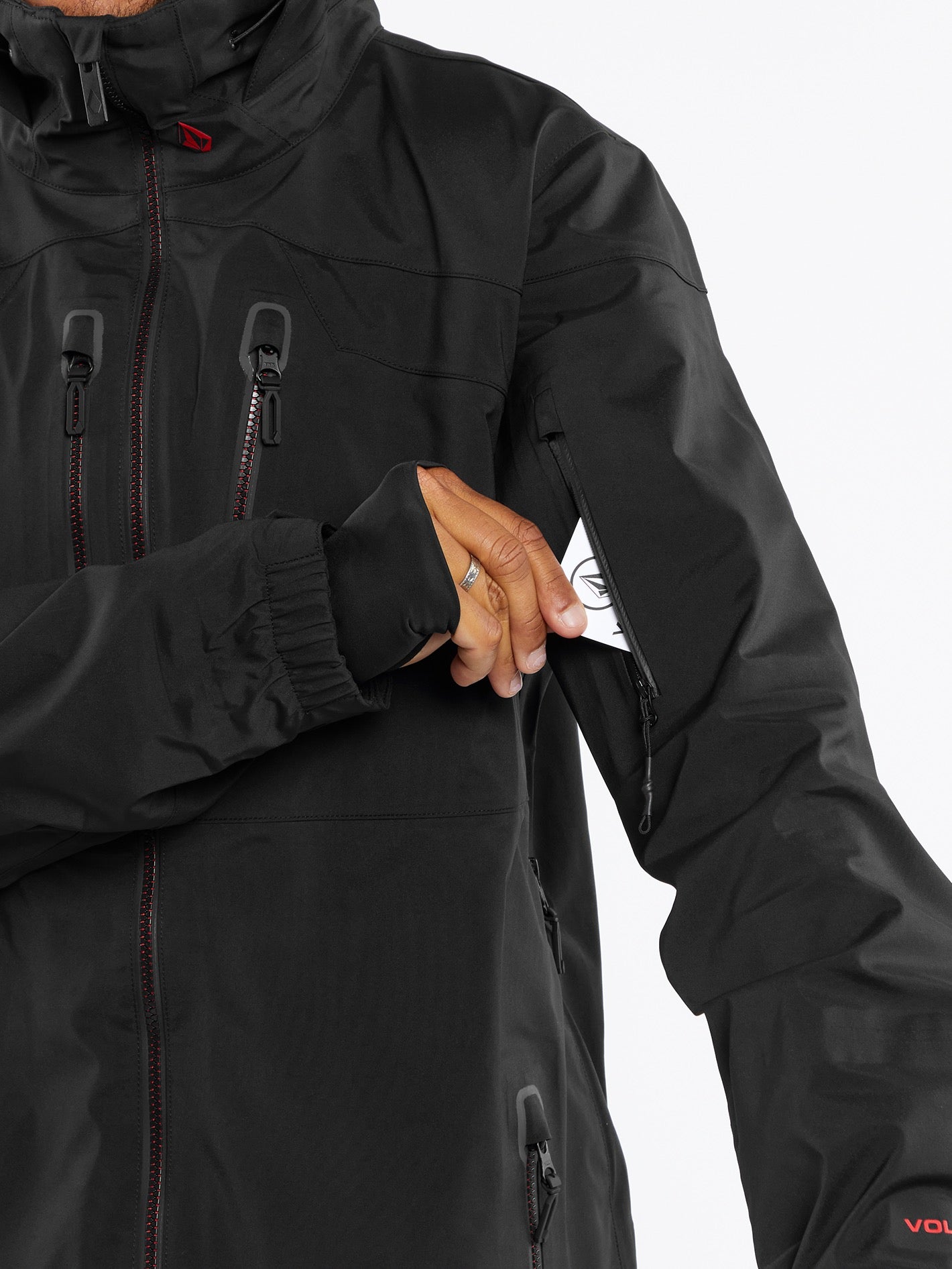 Mens Guch Stretch Gore Jacket - Black – Volcom Canada
