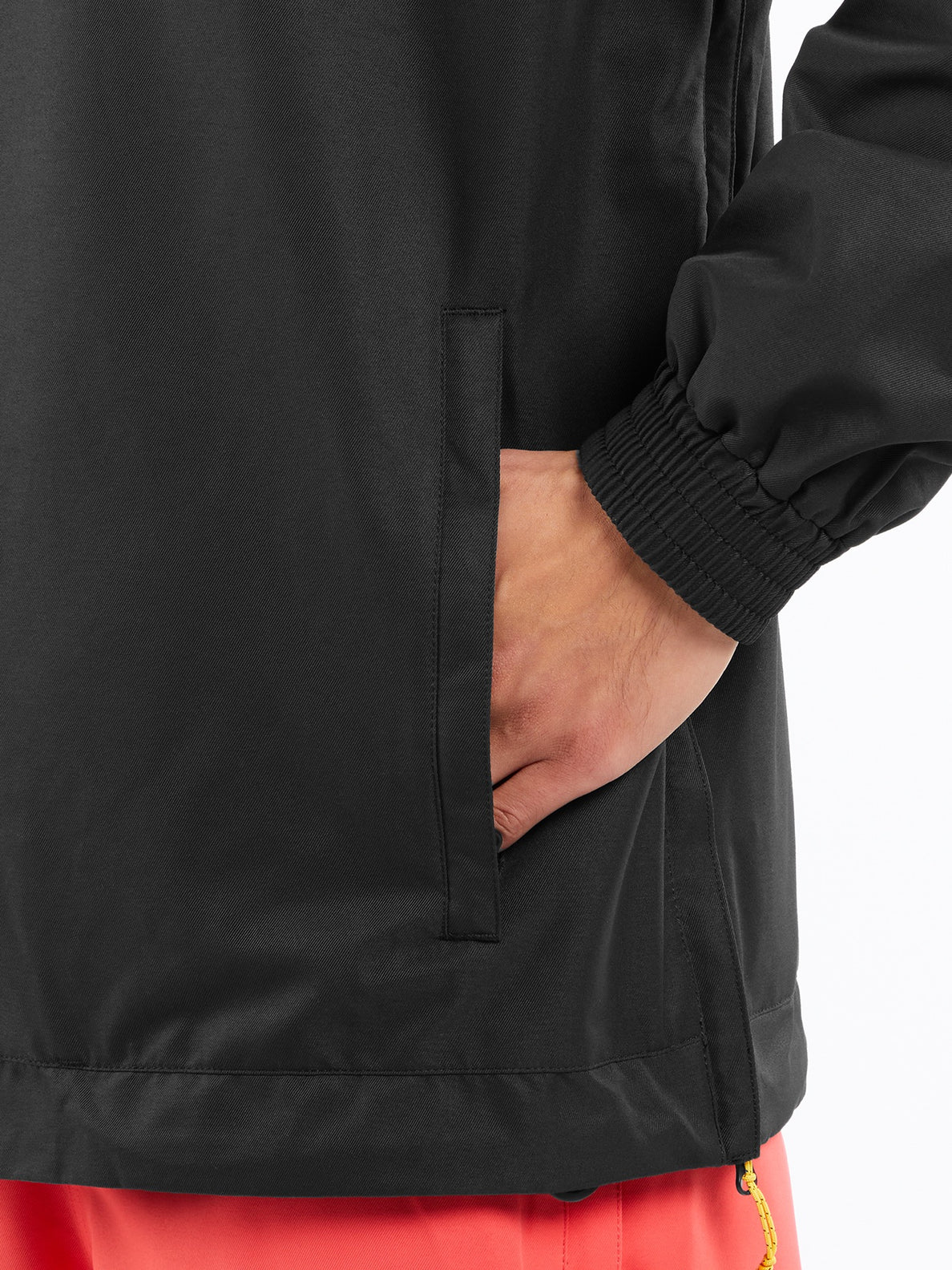 Mens Longo Pullover Jacket - Black – Volcom Canada