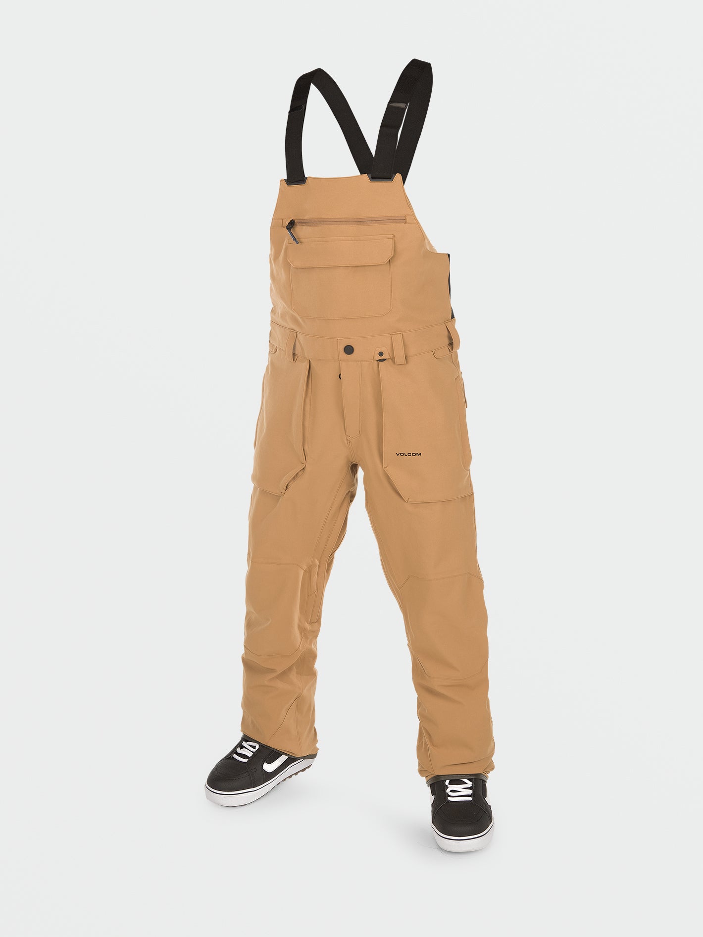 Mens Roan Bib Overall - Caramel