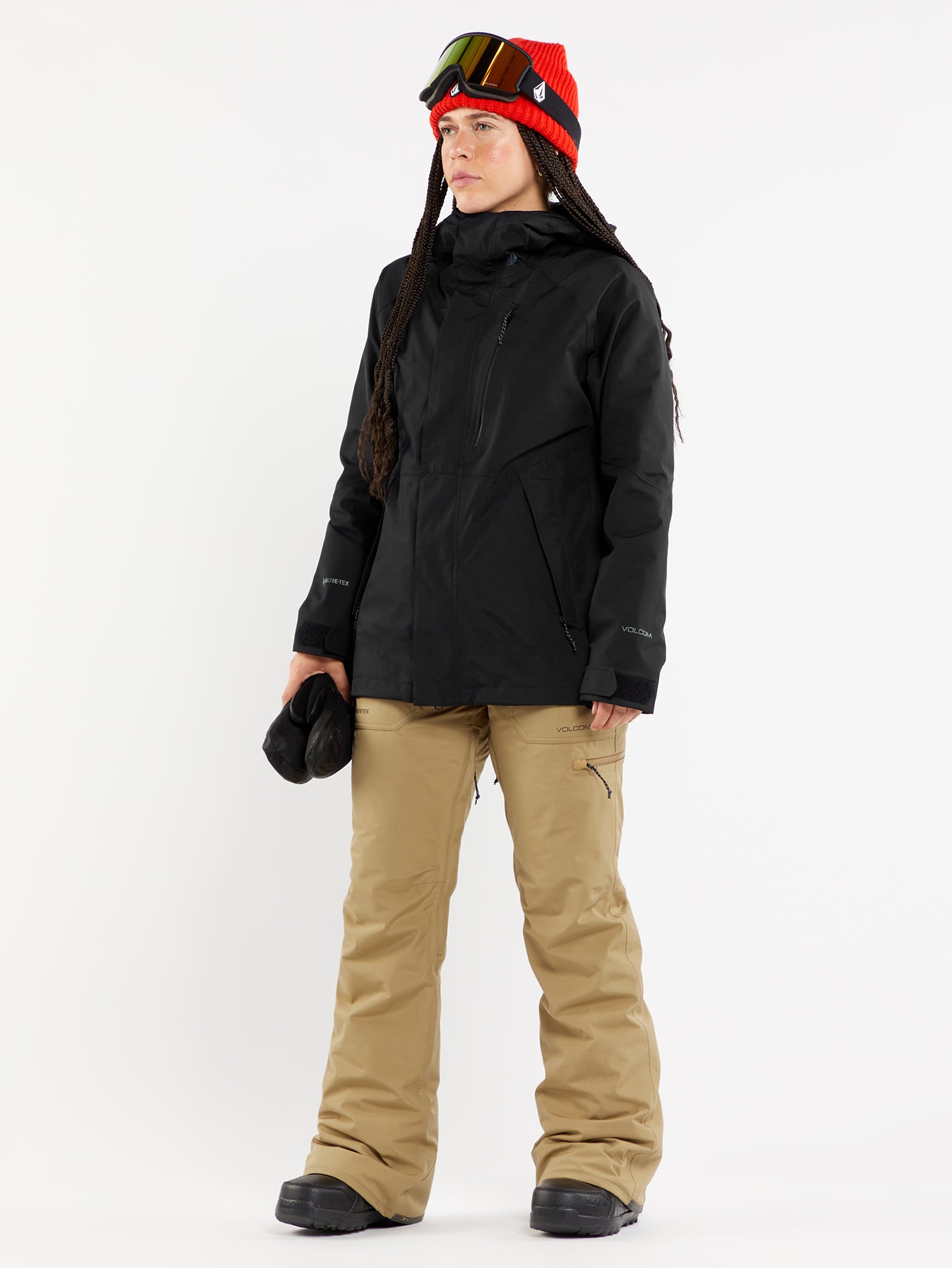 Womens Knox Ins Gore-Tex Pants - Dark Khaki