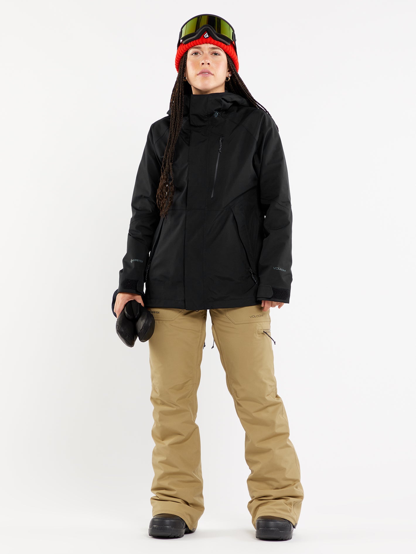 Womens Knox Ins Gore-Tex Pants - Dark Khaki