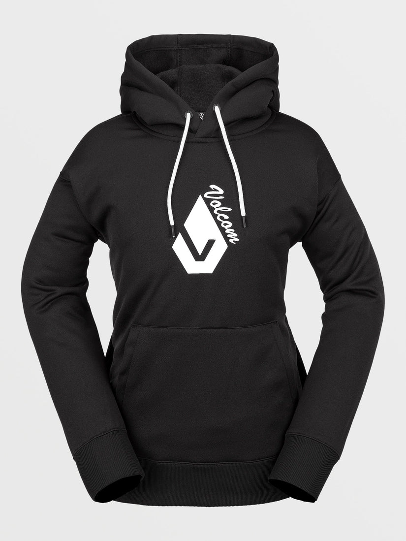 Womens Core Hydro Hoodie - Black (H4152406_BLK) [F]