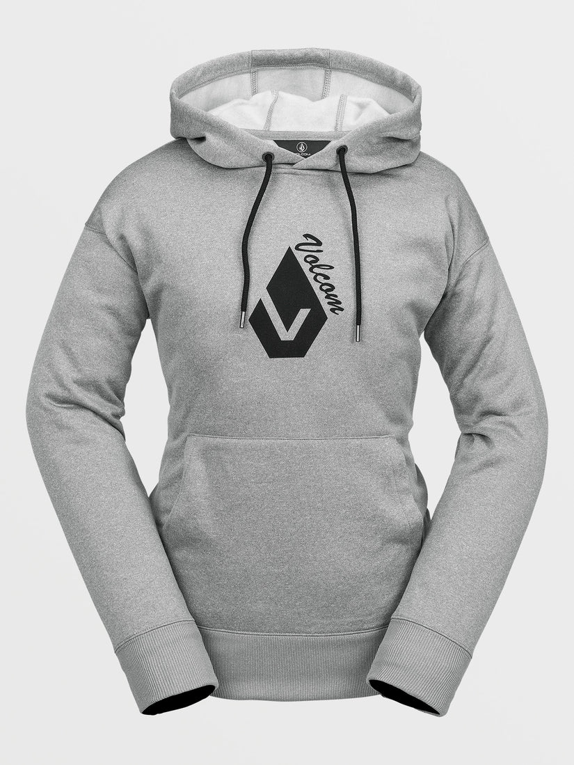 Womens Core Hydro Hoodie - Heather Grey (H4152406_HGR) [F]