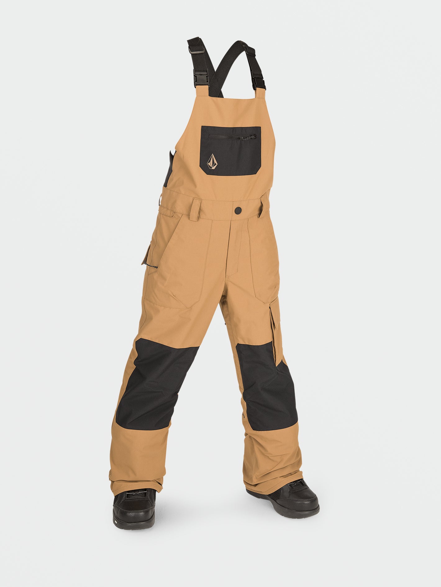 Kids Barkley Insulated Bib Overall - Caramel