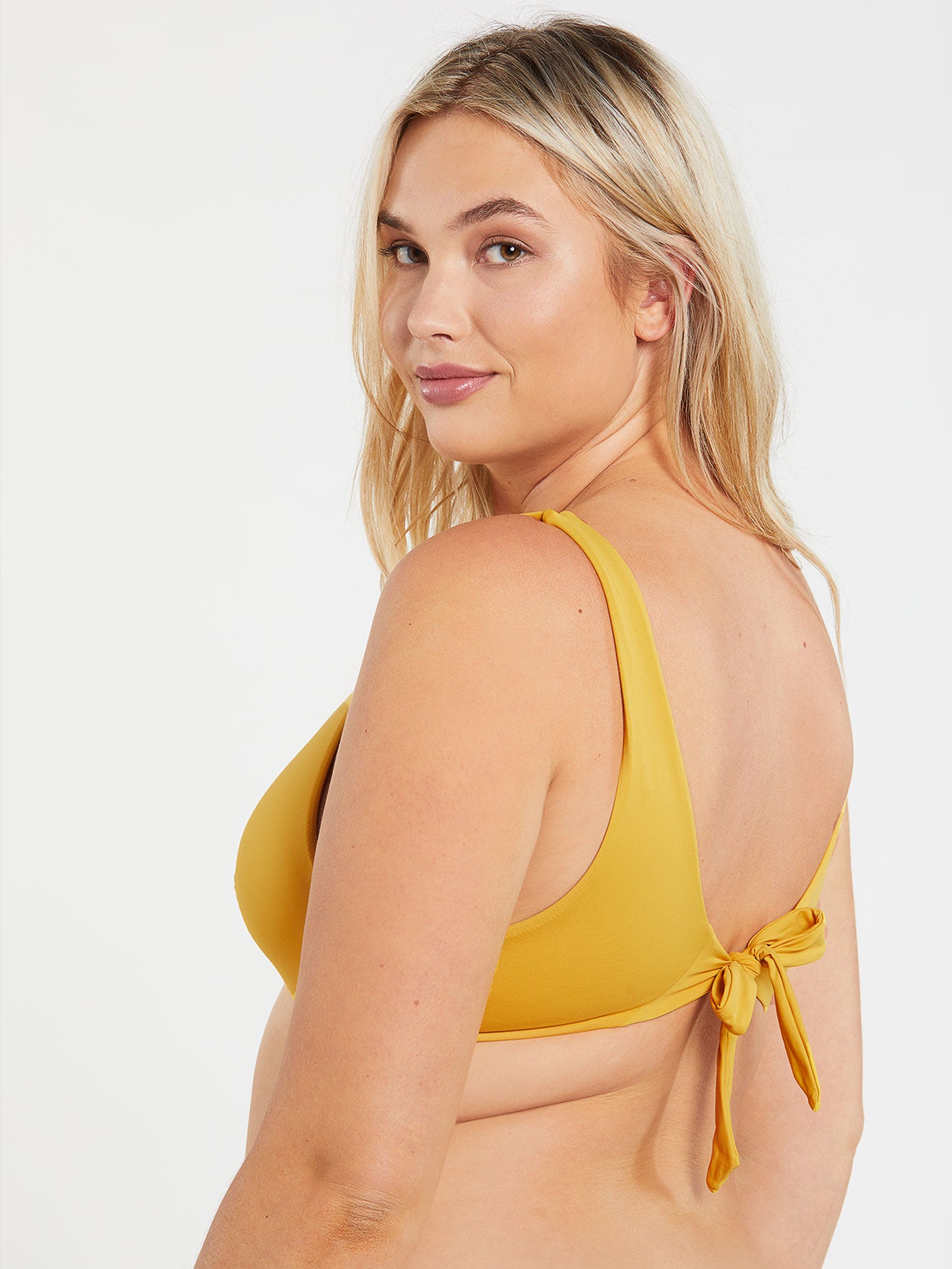 Simply Seamless Halter Bikini Top - Sunrise