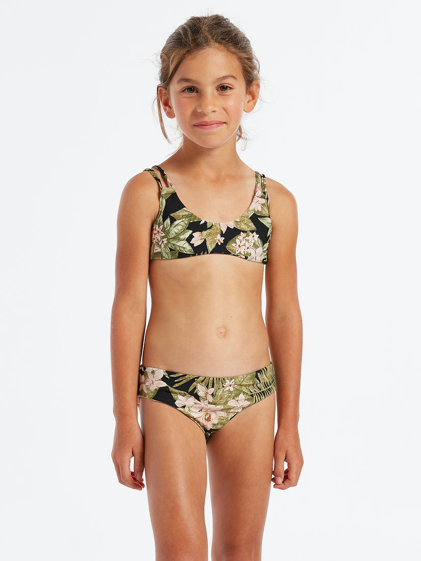 Girls Midnight Tropic Bikini Set - Shadow Lime (Q3122202_SHL) [2]