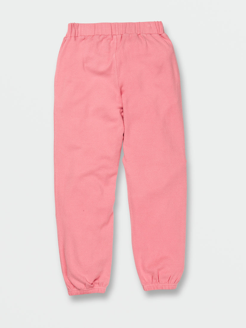 Girls Lived In Lounge Fleece Pants - Coral Haze (R1212102_CRH) [B]