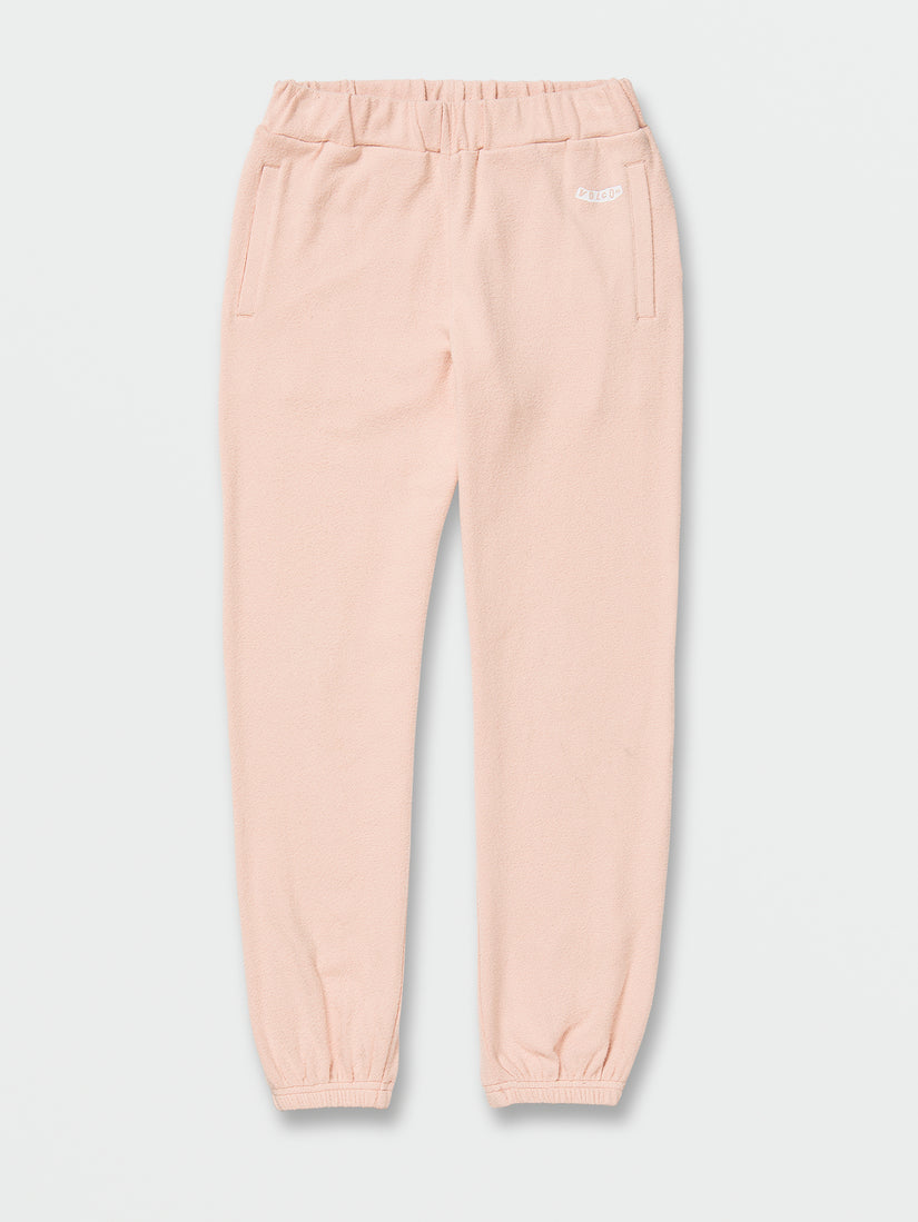 Girls Lived In Lounge Fleece Pants - Hazey Pink