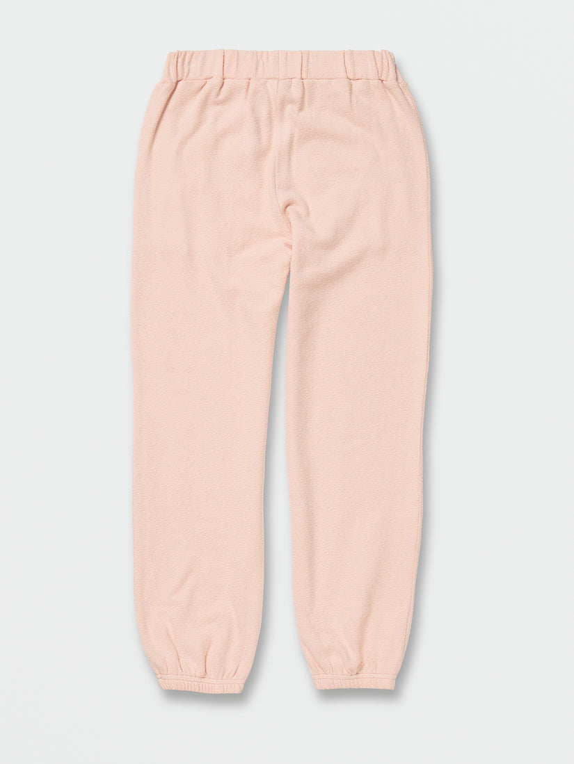 Girls Lived In Lounge Fleece Pants - Hazey Pink