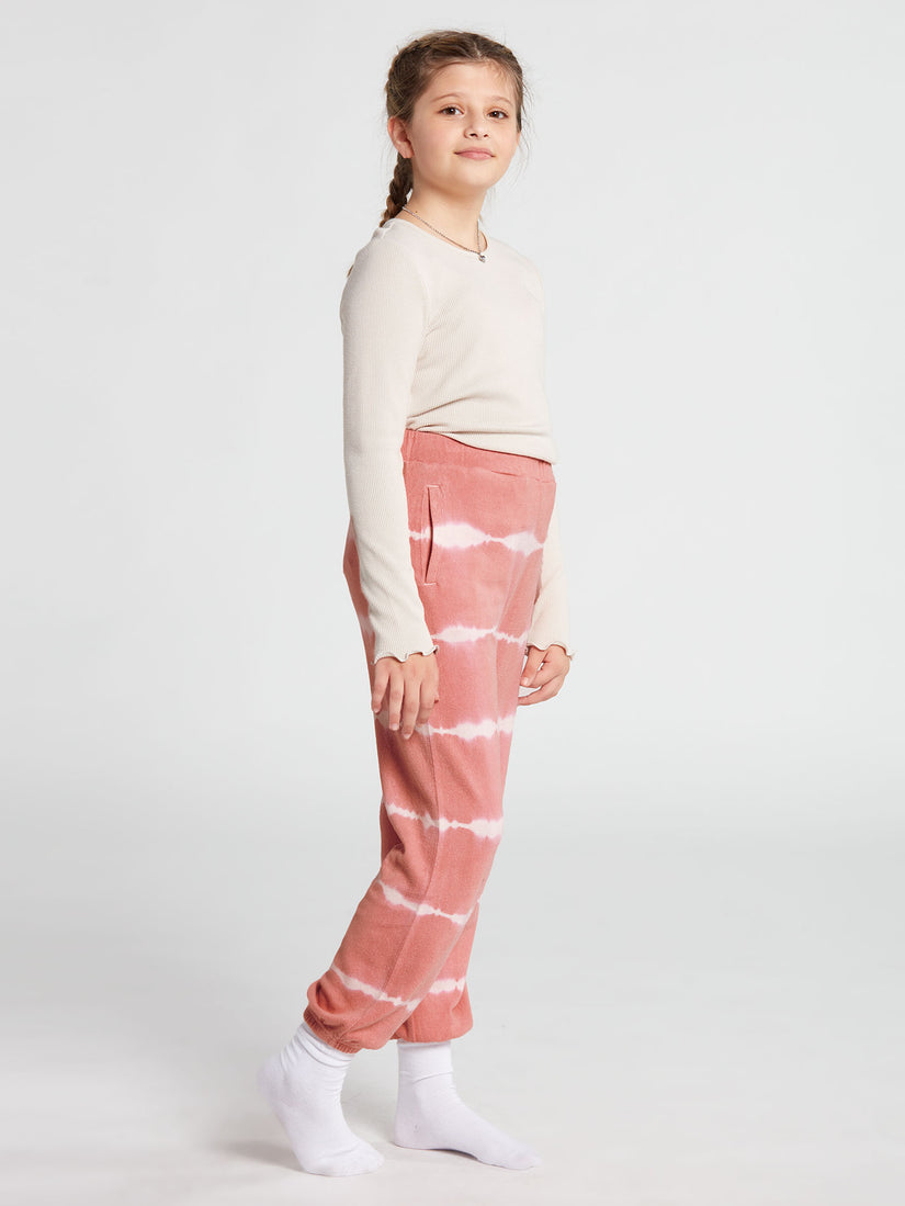 Girls Lived In Lounge Fleece Pant - Sepia