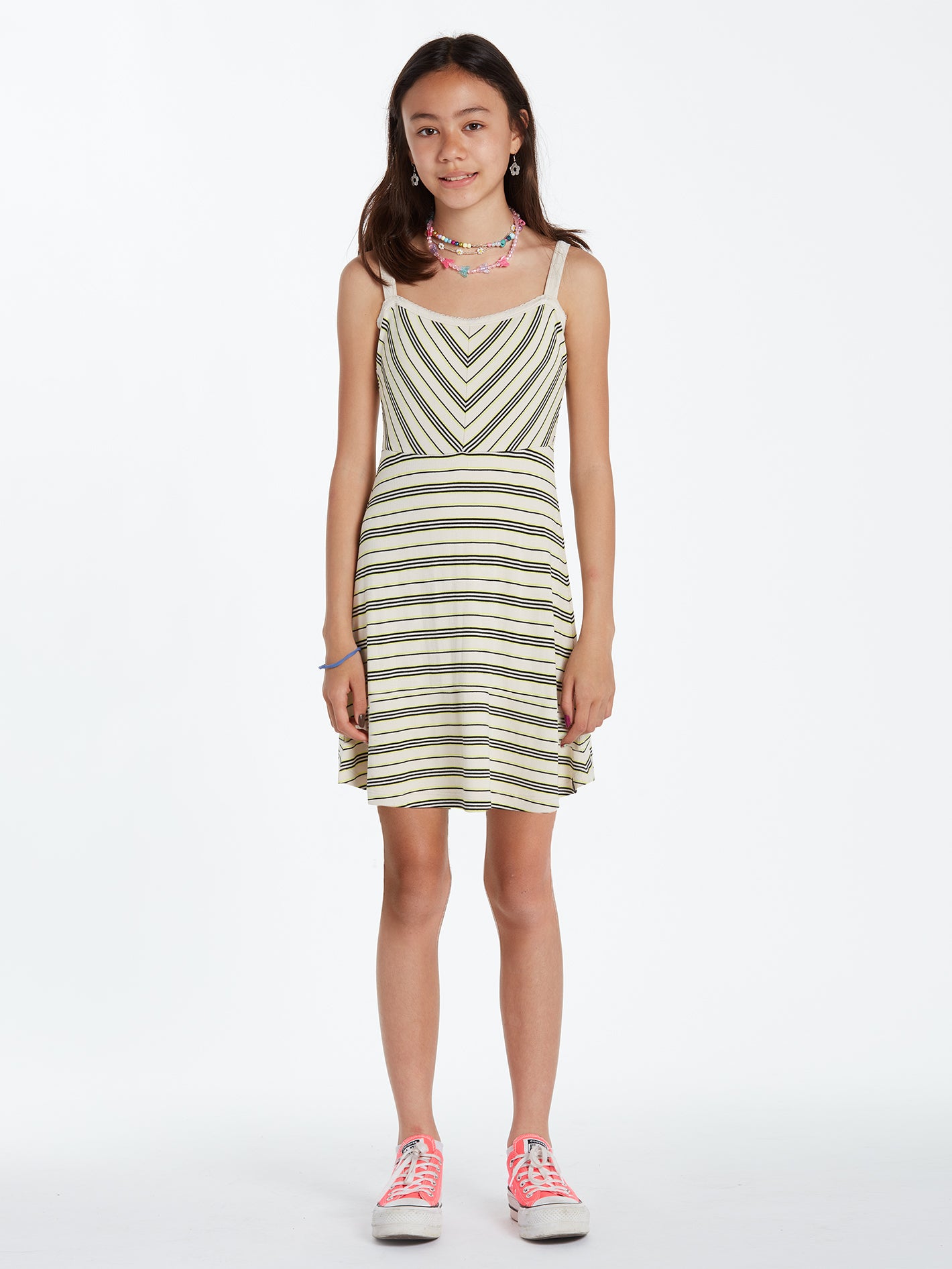 Girls Popztone Dress - Bone