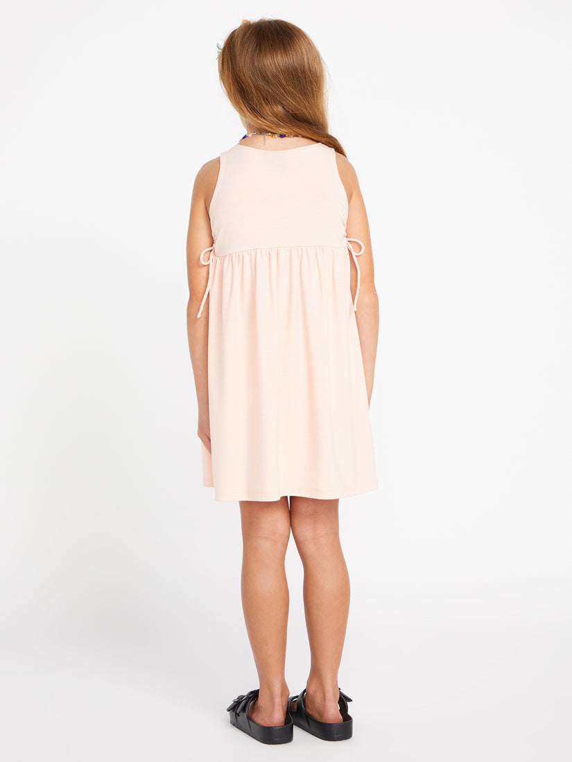 Girls Sandy Candy Dress - Melon (R1322300_MEL) [B]