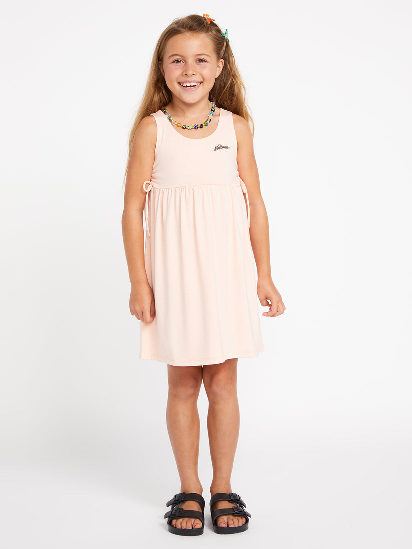 Girls Sandy Candy Dress - Melon (R1322300_MEL) [F]