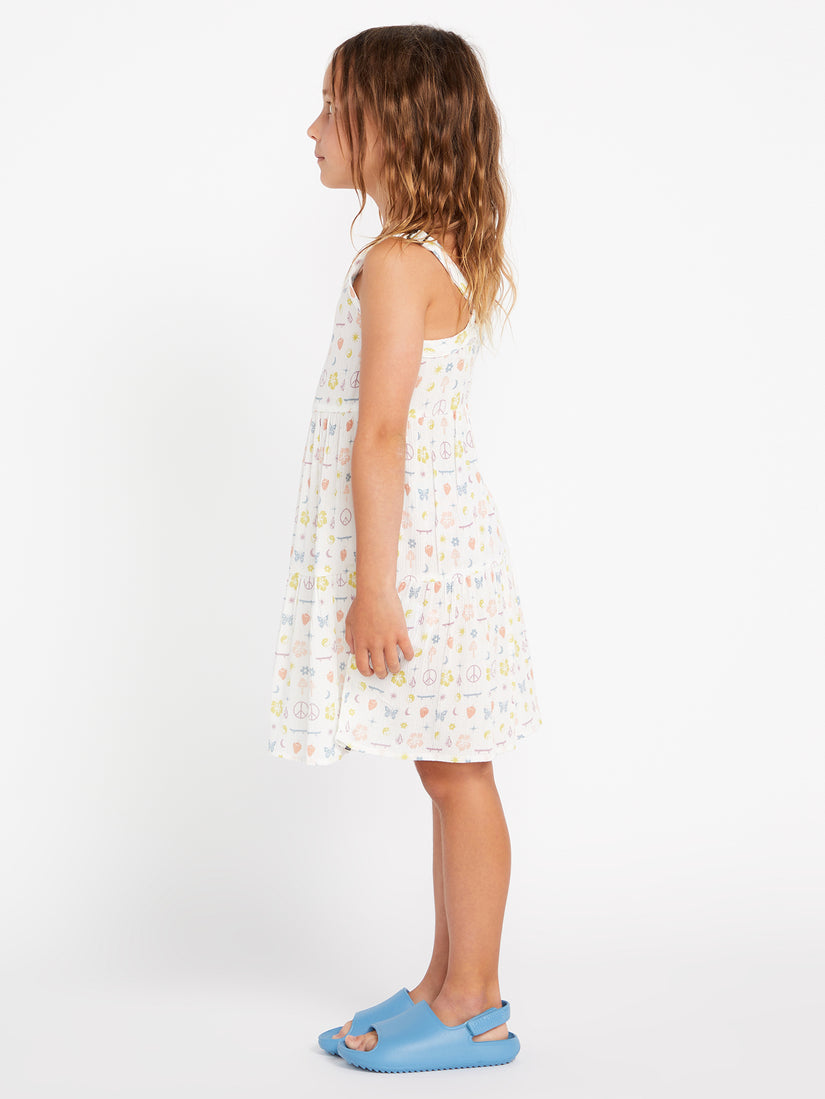 Girls Stickerbook Dress - Star White (R1322302_SWH) [1]