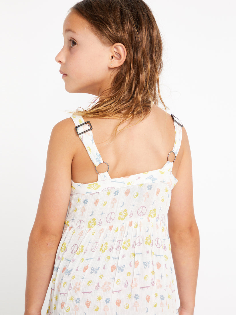 Girls Stickerbook Dress - Star White (R1322302_SWH) [2]